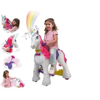 

12V unicorn vehicle with toy lights and sounds