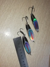 Sequins Spoon Lure Fishing-Hook Pike Hard Baits Bass with Treble 1pcs 3g/60g-Sliver