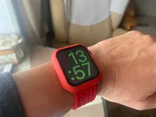 Correa trenzada de nailon elástico para Apple Watch, correa de nailon elástico para Apple Watch de 44mm, 40mm, 42mm y 38mm + funda de PC iWatch series 6 5 4 3 se