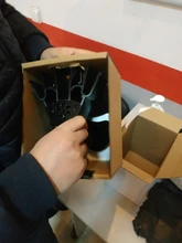 Wood Burner Stove-Fan Fireplace Heat-Powered 4-Blade Log Heat-Distribution Black Home