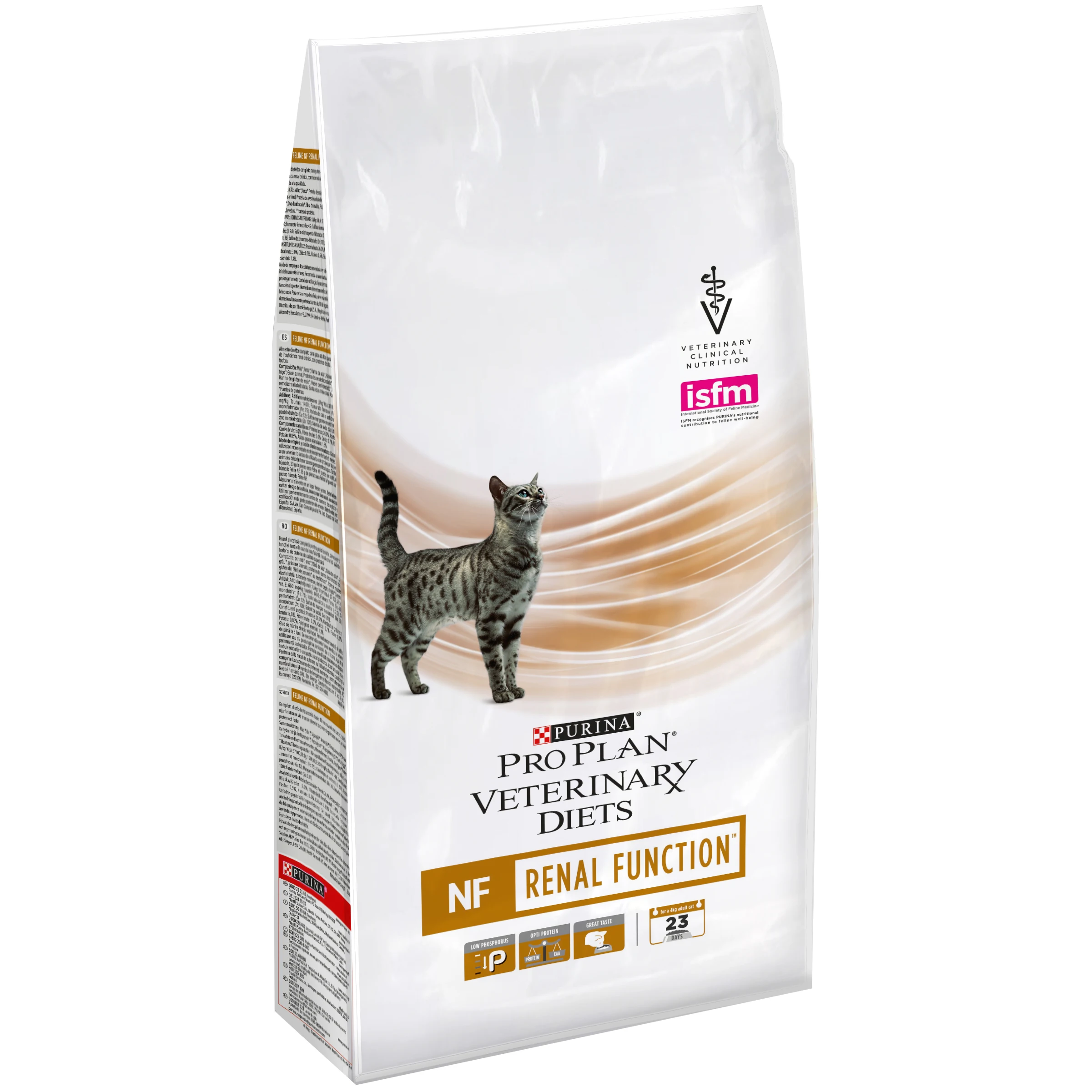 Set of dry food Pro Plan Veterinary diets NF cat food for kidney pathology, 4 packs of 1.5 kg anatomic model of kidney pathological model of kidney
