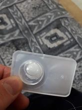 Lentes de contacto para Cosplay, lentillas de Color rojo y blanco para ojos de Halloween, 1 par