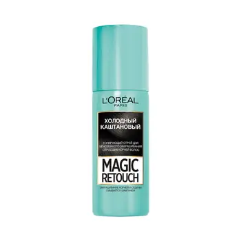 

Toning spray L'Oreal Paris Magic Retouch for instant coloring of the roots of hair 08 cold chestnut 75 ml
