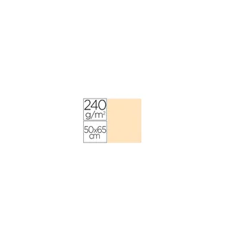 

Cardboard led paper 50X65 CM 240G/M2 Cream pack of 25 PCs
