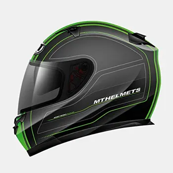 

Fullface helmet L - 100404996 - Blade Raceline black green 59 - 60