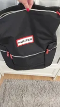 Hunter-mochila grande para hombre y mujer, bolso de ocio, a prueba de lluvia, ligera, tendencia con botón superior, mochila escolar para ordenador