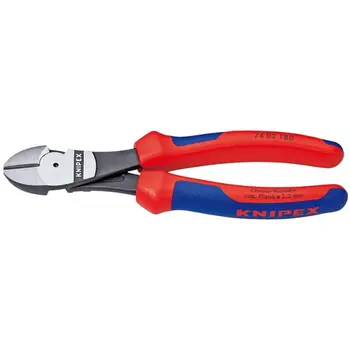 

PLIER DIAGONAL CUTTING pliers 200MM DUAL COMPONENT HANDLE KNIPEX