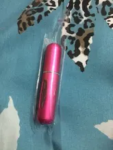 Botella de Perfume de alta calidad, 5ml, Mini PULVERIZADOR DE Metal, atomizador de Perfume de aluminio rellenable, tamaño de viaje, 1 ud.