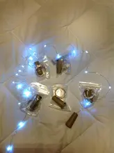 Wine-Bottle Lights-Battery Halloween-Bar-Decor Cork String Led Wedding Christmas Party