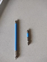 Vástago hexagonal magnético PH2 de 25mm-150mm y 1/4 , puntas de destornillador eléctrico de largo alcance, cabeza única Phillips/Cruz