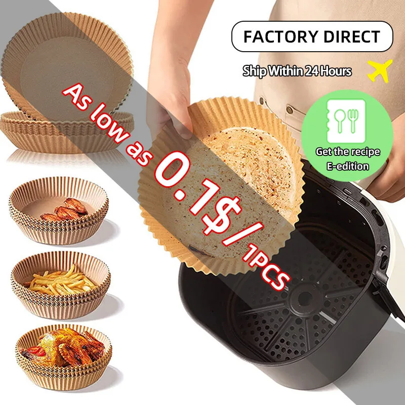 Use Parchment Paper Air Fryer Perforated Parchment Paper Air Fryers 25 200pcs Aliexpress