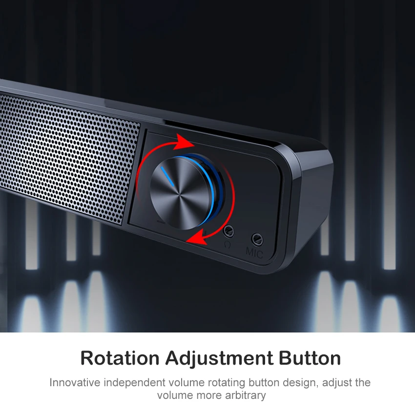 Wiresto Wireless Bluetooth Speaker Portable Bluetooth5.0 Speaker Wireless Speaker 4D Stereo Music Surround