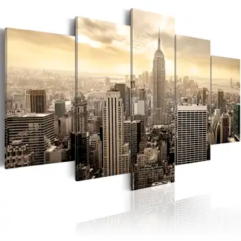 

Table-New York and sunrise-100x50