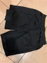 MOINWATER-Pantalones deportivos informales para mujer, pantalón largo de deporte, de felpa, color negro, MP2002