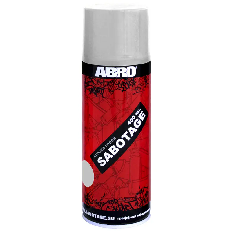 Paint spray sabotage 9 (light gray matte) Abro Masters afbeelding