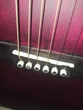 Acoustic-Guitar Saddle-And-Nut Bone-Bridge 6-String Real-Bone of 4pcs Made New 2sets