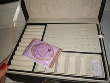 Joyero de cuero de alta capacidad para mujer, organizador de joyas de viaje, multifunción, collar, pendientes, caja de almacenamiento de anillo, regalos para mujer