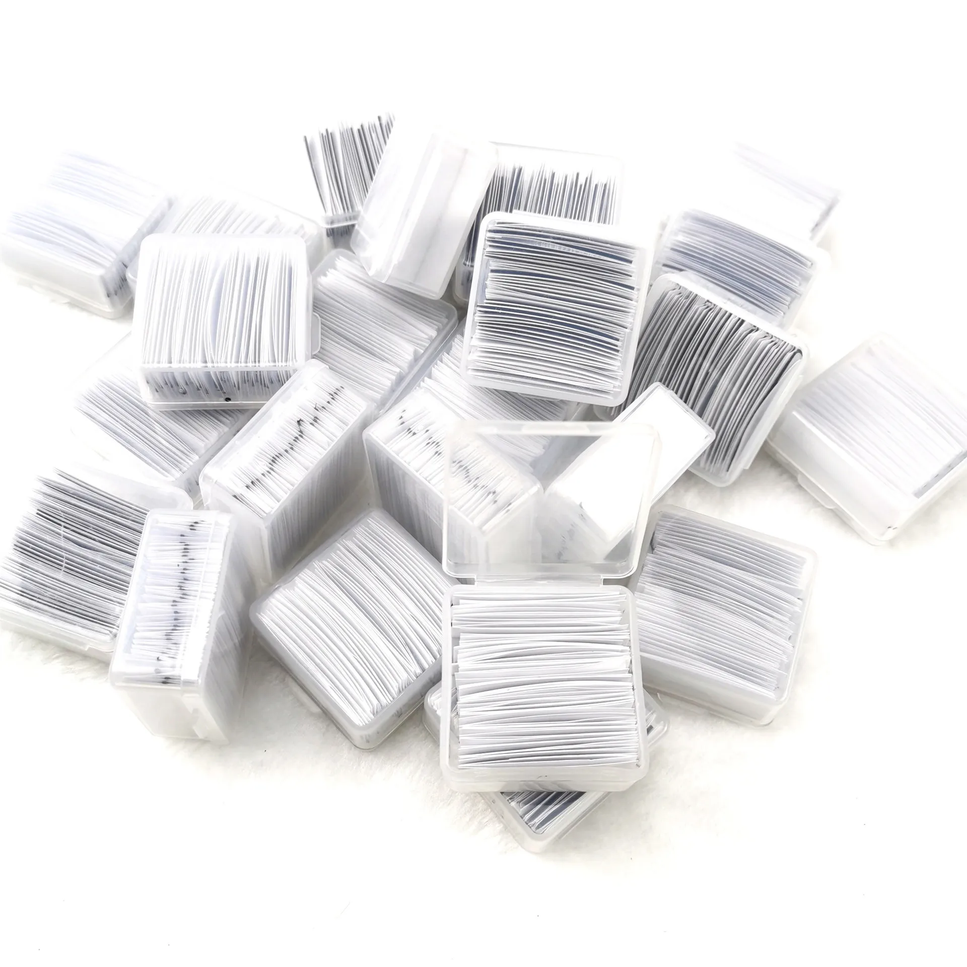 34pcs Hypoallergenic And Reusable Self-Adhesive Glue-Free False Lash Strips Eyelashes Makeup Tools reusable self adhesive eyelashes natural multiple reversible glue free self adhesive pairs of false eyelashes