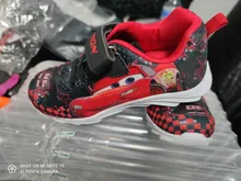 Nuevo de dibujos animados coches relámpago deportes niños Zapatos Zapatillas de deporte de la escuela los niños zapatos de salir a correr para las niñas al aire libre