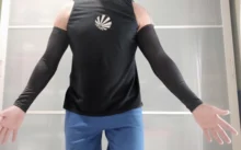 MAVIC-Calentadores de piernas Cosmic Pro Team, protección UV negra, calentador de brazo transpirable para ciclismo, carreras, MTB