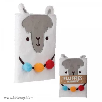 

Fluffy Alpaca / Llama Kawaii Notebook (A5)