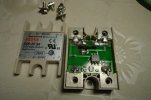 Solid-State-Relay Cover Single-Phase Control White-Shell 10DA 40DA SSR 25DA DC Plastic