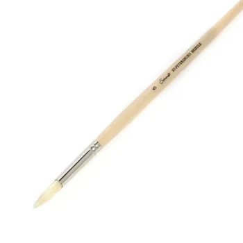 

Brush bristle round sonnet, long handle No. 5