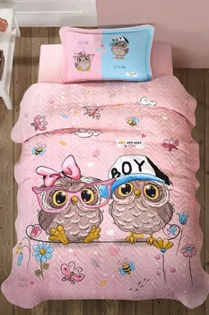 

Single Bed Cover Set Made of 100% Cotton Yarn