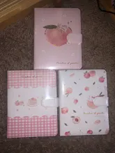 Kawaii stationery collection-Conjunto de papelería con peach para verano, pequeño bolígrafo con hebilla magnética, cinta con calendario de Cuenta regresiva