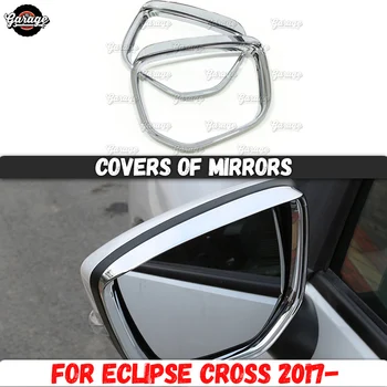 

Covers of mirrors case for Mitsubishi Eclipse Cross 2017- ABS plastic molding 1 set / 2 pcs decoration car styling