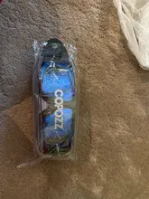 COPOZZ-Gafas de natación de silicona con marco grande para hombre y mujer, cómodas, antivaho, UV, impermeable