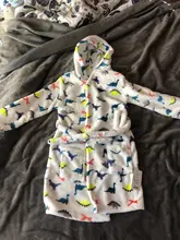 Batas de baño de franela para niños, ropa de dormir de invierno, pijama para niños y niñas de 10 a 2 años