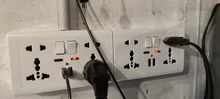 Power-Socket Switched Outlet Port Led-Indicator Dual-Usb-Charger Wall Universal Delviz