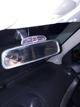 Sensor de estacionamiento con luz LED para coche, 8 sensores de marcha atrás, sistema de detección monitorizado con Radar, pantalla de retroiluminación de 22MM