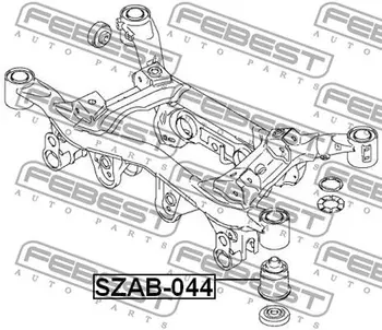 

Bushing subframe SUZUKI GRAND VITARA 05 FEBEST SZAB-044