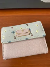 Coin Purse Printing-Card-Holder Small Wallets Short-Design Cute Fashion Brand-New Fresh
