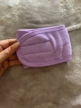 Cinta para la cabeza para extensión de pestañas, diadema de tela de felpa para Spa, toalla elástico para maquillaje con cinta mágica, accesorios de maquillaje