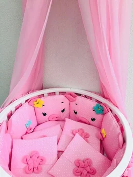 

Комплект в кроватку "Мини-Пиги" Комплекты в круглую/овальную кроватку