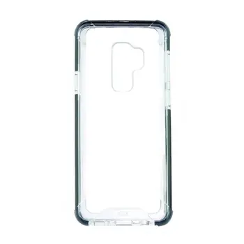 

Case for mobile phone Samsung Galaxy S9 + KSIX Flex Armor TPU black transparent polycarbonate