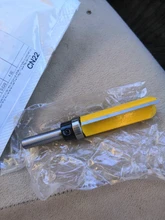 Broca perfiladora de corte al ras de vástago, broca de corte de 8mm, enrutador, broca de patrón, rodamiento inferior superior, plantilla de cuchilla de 5/8 , Fresa de madera, carpintero, 1-3 uds.