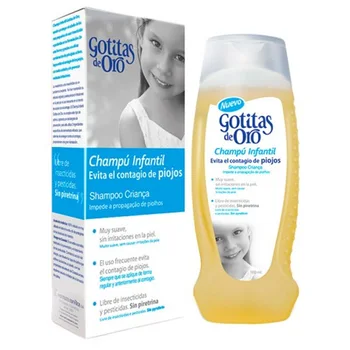 

Shampoo anti lice Gotitas De Oro Instituto Español (500 ml)