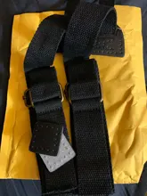 Correa de mochila ajustable correa de hombro de repuesto de lona duradera negra mochila escolar accesorios de correa de cuero