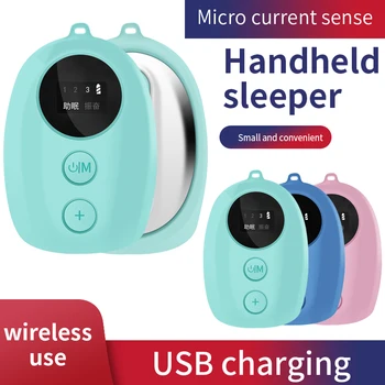 USB Smart Microcurrent Sleep Holding pomoc w leczeniu zaburzeń snu Instrument nadmiarowy ciśnienia masażer snu i relaks nadmiarowy ciśnienia urządzenie snu tanie i dobre opinie AUTO Jedna jednostka CN (pochodzenie) Sleep chrapanie