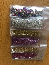 Relleno de piedras de vidrio roto para decoración de uñas, molde para relleno de resina, manualidades, Diy, fabricación de joyas