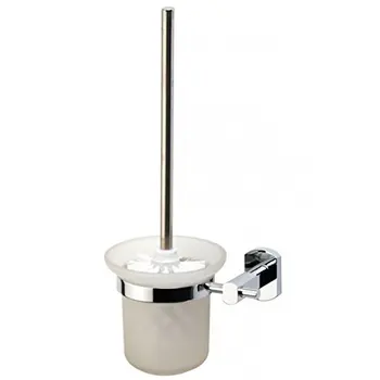 

Tatay Saphir-bathroom brush with wall mount, zamak/Laton brass, chrome plated, 16x12,3x34 cm