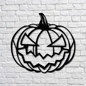 

Металлический декор стен Pumpkin 68x70 cm дизайн интерьера домашнего