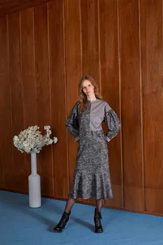 

Piece Patterned Dress