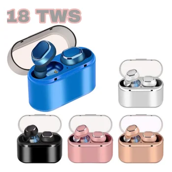 

Headphone wireless Bluetooth 5.0, tws18, pink