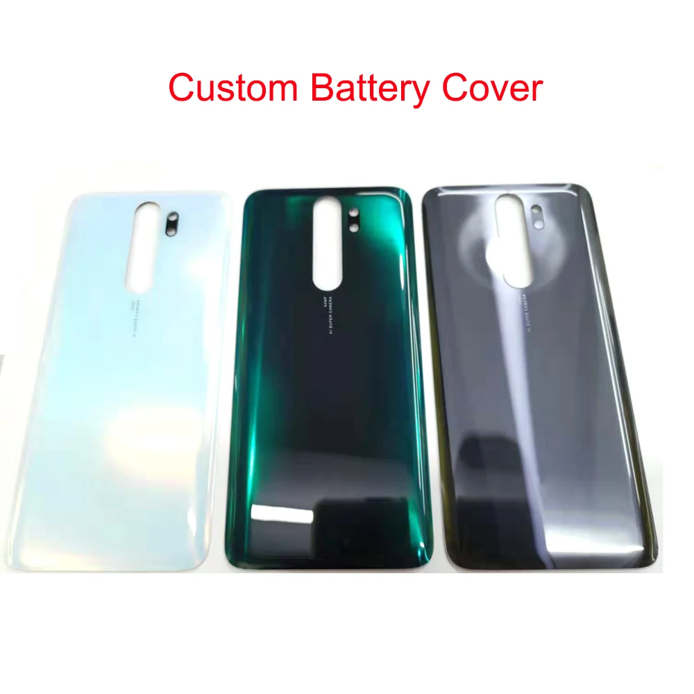 Witrigs для Xiaomi Redmi Note 8 Pro крышка батареи задняя крышка батарея задняя дверь Корпус чехол Замена с клеем