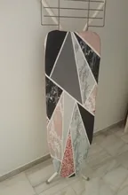 Ironing-Board-Cover Cloth Protective Thick for Home-Cleaner-Tools Marble Printed Non-Slip
